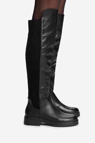 Čižmy DeeZee CEO-H58573-10 Čierna