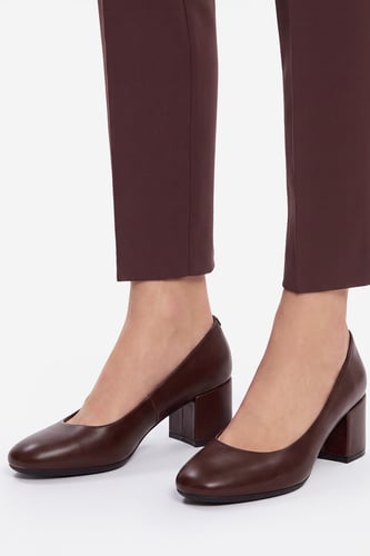 Čevlji s peto GO SOFT CEO-HY25127-1 Bordo rdeča