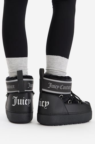Kotníková obuv JUICY COUTURE EO-HXH22195-1 Černá