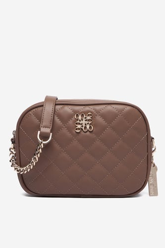 Kabelka NINE WEST CEO-SUBTLE ELEGANCE-LA321-1237 Tmavě béžová