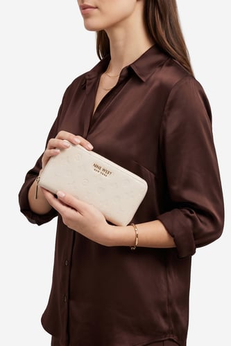 Dámská peněženka NINE WEST CEO-NW-W1-003-AW26 Světle béžová