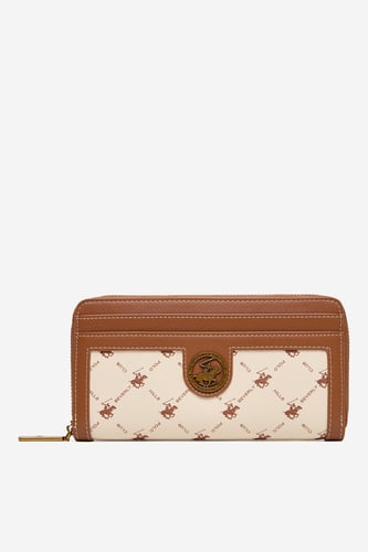 Dámská peněženka BEVERLY HILLS POLO CLUB CEO-BHPC-W1-001-AW26 Krémová