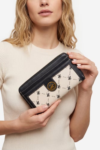 Dámská peněženka BEVERLY HILLS POLO CLUB CEO-BHPC-W1-001-AW26 Krémová