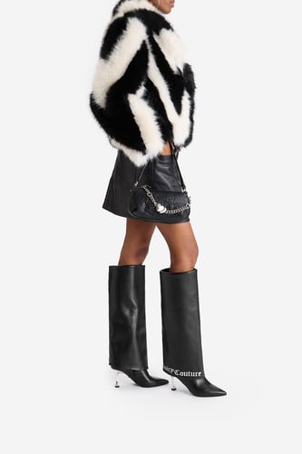 Kozačky JUICY COUTURE EO-R24SS94663 Černá