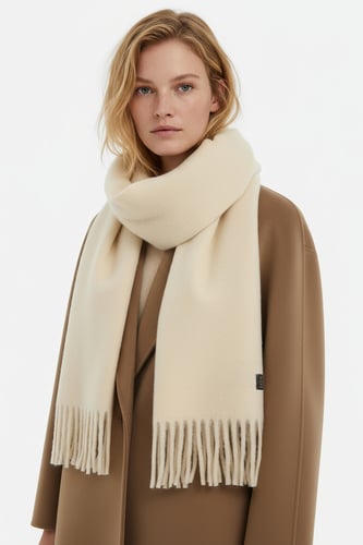 Dámská šála Mexx CEO-MEXX-W4-001-AW26 Světle béžová
