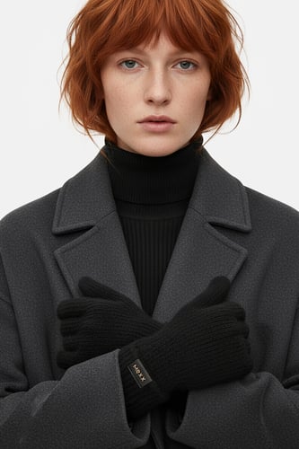 Dámské rukavice Mexx CEO-MEXX-W6-001-AW26 Černá