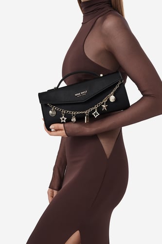 Torbica NINE WEST CEO-NOBLE SOCIETY-LA374-4794 Črna