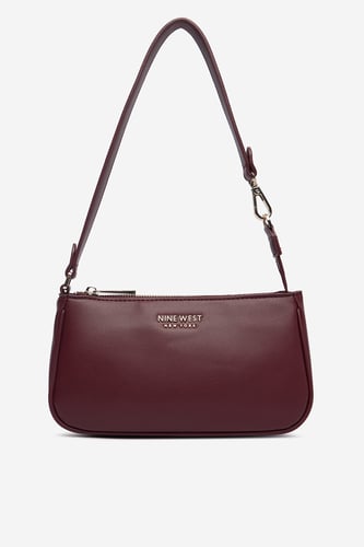 Kabelka NINE WEST CEO-VELVET CHARM-LA374-4788 Bordó