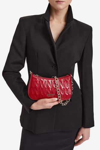 Torbica NINE WEST CEO-SILKEN GLOW-LA482-7888 Rdeča