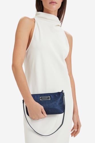 Ručna torba NINE WEST CEO-LUXE SERENITY-LA374-4773 Tamnoplava