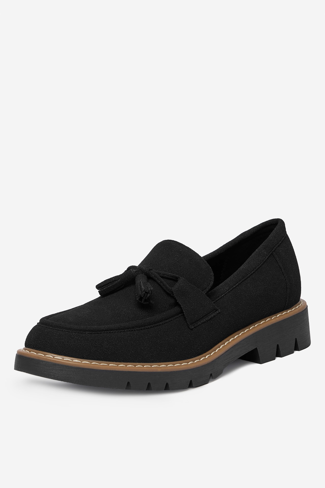 Loafersy Černá
