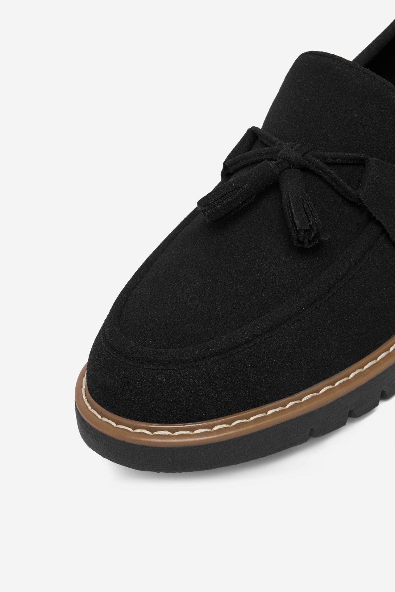 Loafersy Černá