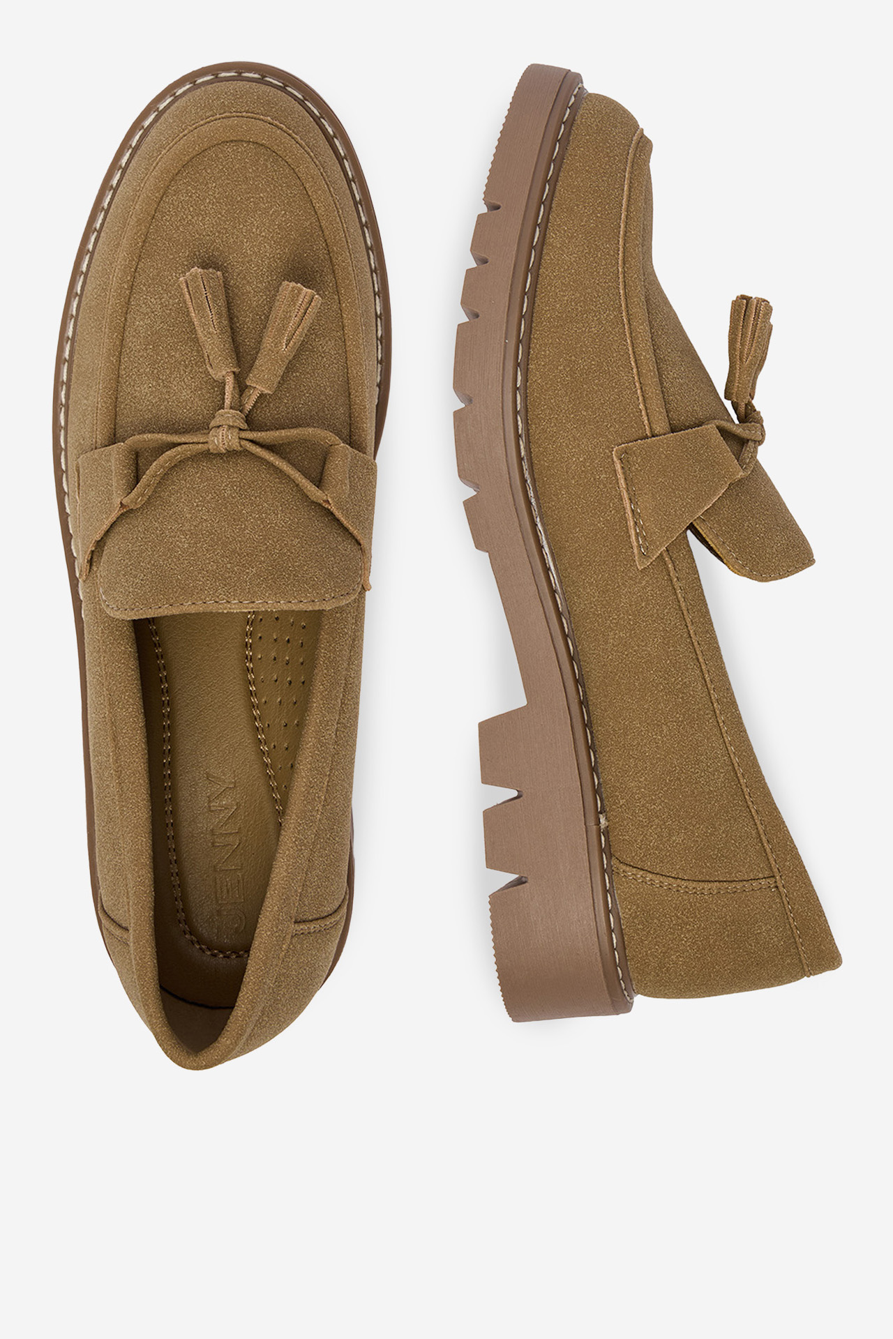 Loafersy Béžová