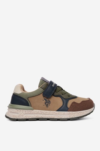 Сникърси U.S. POLO ASSN. EO-MAGIC001K/GY1 Кафяв