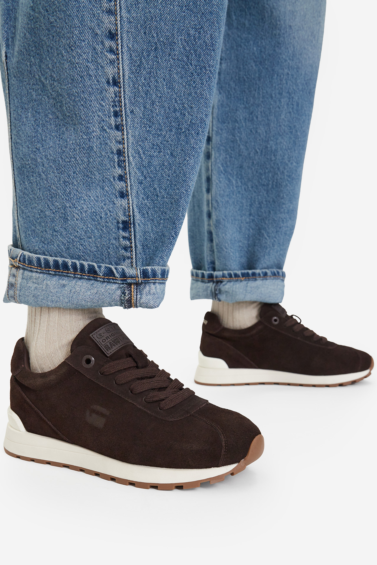 Sneakersy Hnědá