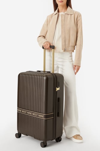 Kovček NINE WEST CEO-NW-L-001-10 BROWN Čokoladno rjava