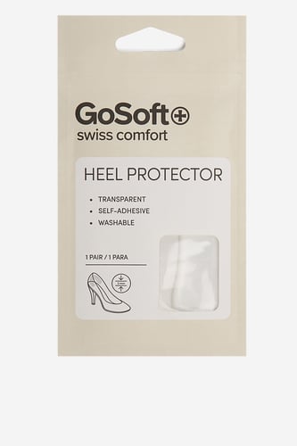 Vložky do obuvi GO SOFT CEO_SMALL GEL HEEL PROTECTOR_AW26 Bezbarvá