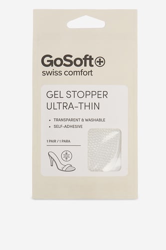 Vložky do obuvi GO SOFT CEO_LA_ULTRA THIN GEL SHOE STOPPER_AW26 Bezbarvá