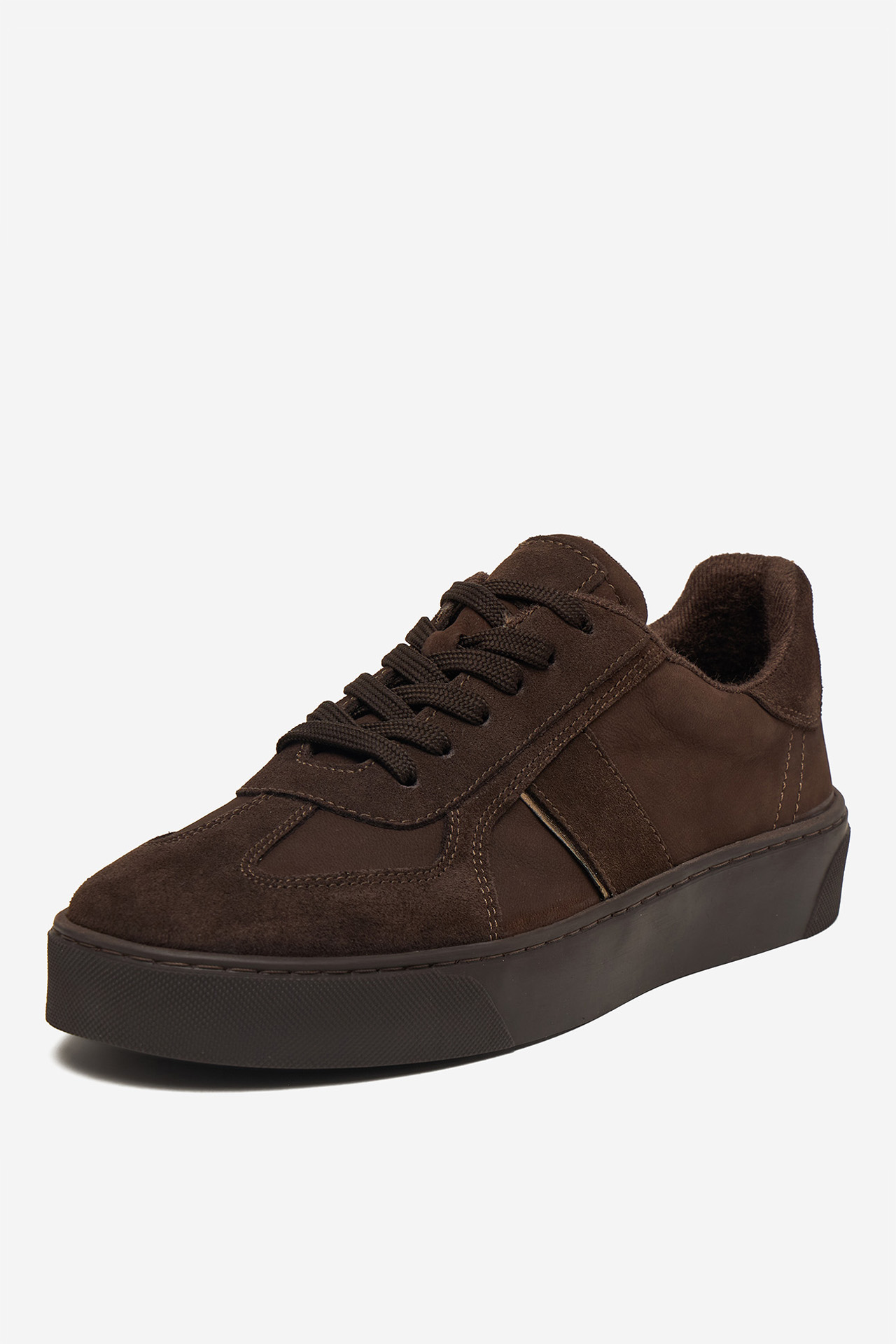 Sneakersy Tmavě hnědá