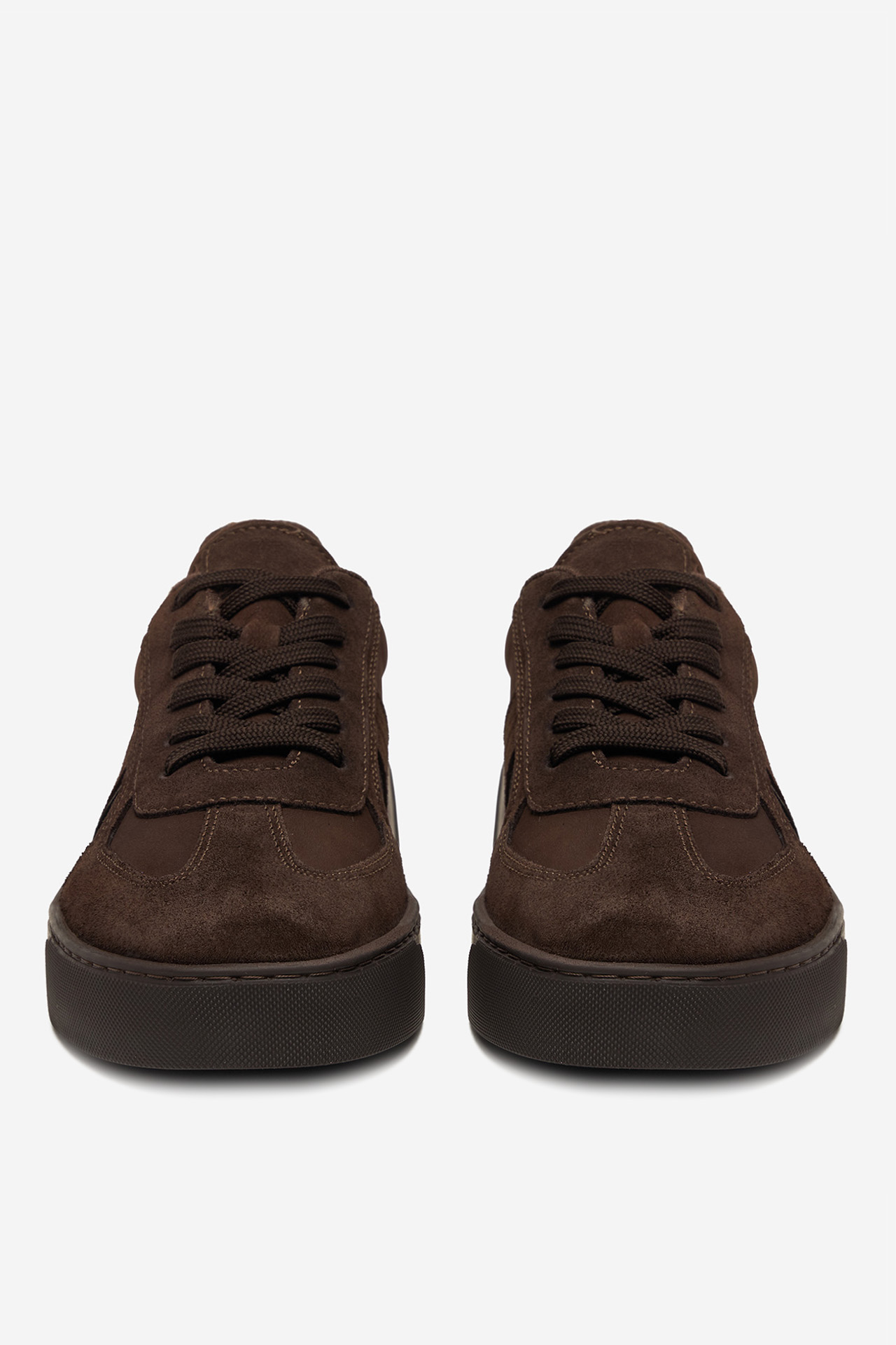 Sneakersy Tmavě hnědá