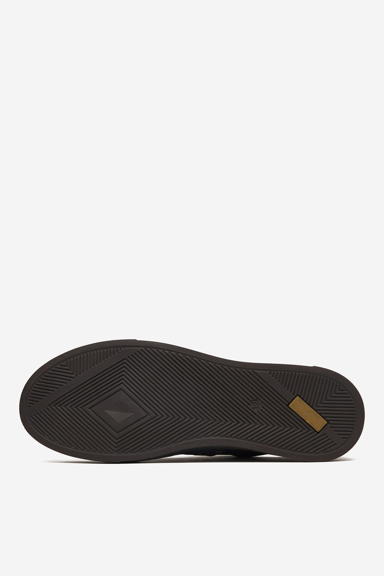 Sneakersy Tmavě hnědá