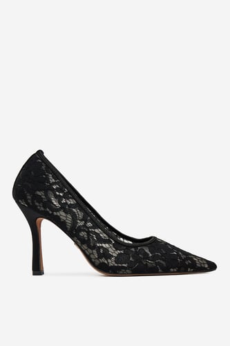 Čevlji s peto NINE WEST CEO-S3S96688 Črna