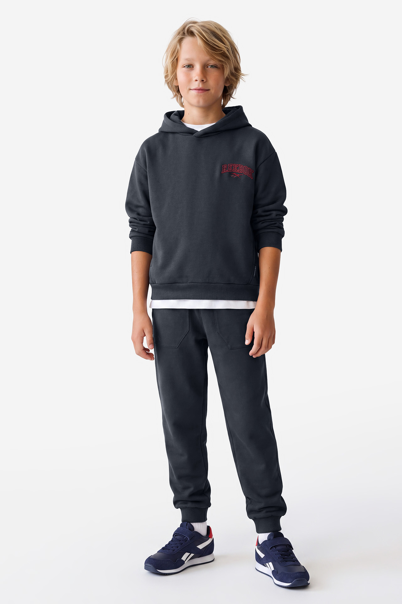Bluza REEBOK W226-RBBSS-1093-43X Granatowy