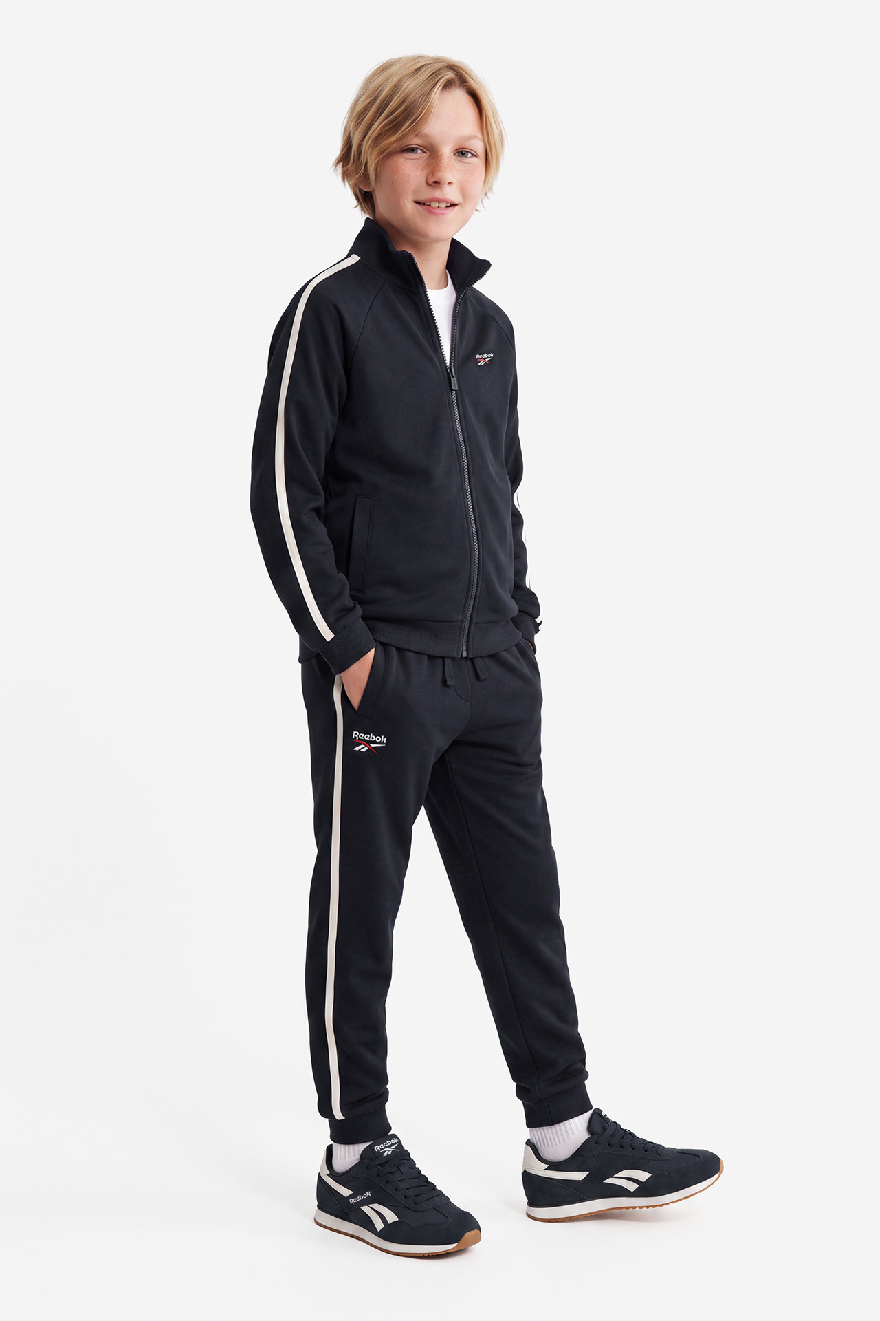 Spodnie REEBOK W226-RBBSP-1079-19X Granatowy