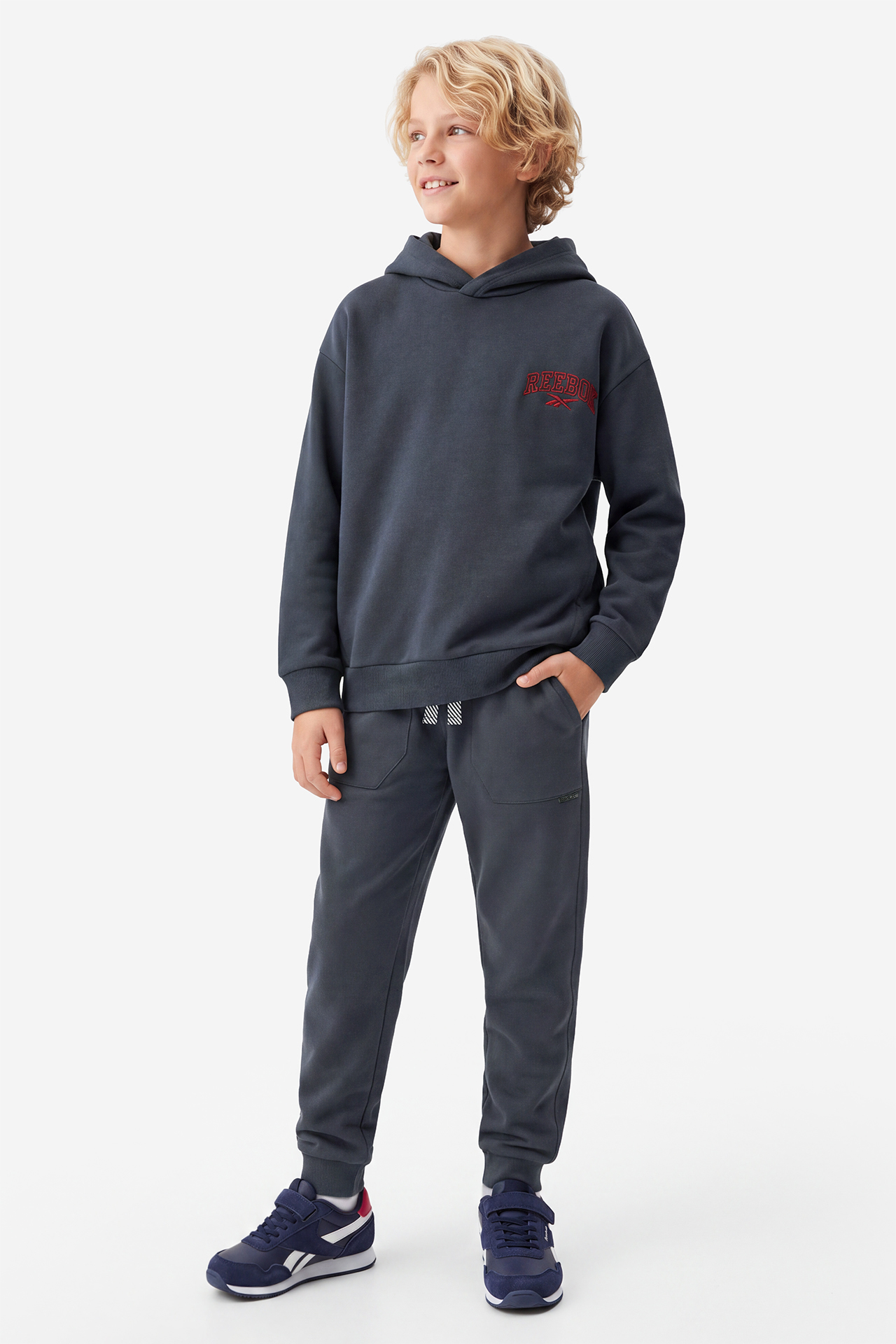 Spodnie REEBOK W226-RBBSP-1080-43X Granatowy