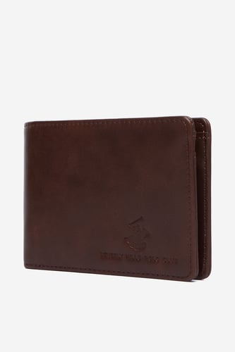 Мъжки портфейл BEVERLY HILLS POLO CLUB CWBEO-BHPC-M1-001-AW26 Кафяв