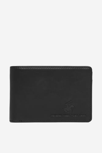 Мъжки портфейл BEVERLY HILLS POLO CLUB CWBEO-BHPC-M1-001-AW26 Черен
