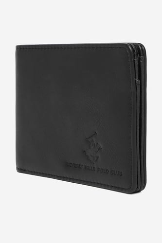Мъжки портфейл BEVERLY HILLS POLO CLUB CWBEO-BHPC-M1-001-AW26 Черен