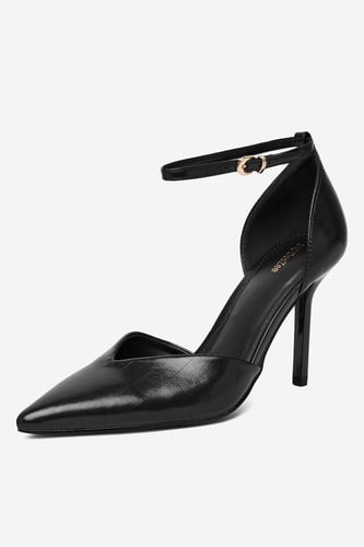 Čevlji s peto DeeZee CEO-CD25-355-1 Črna