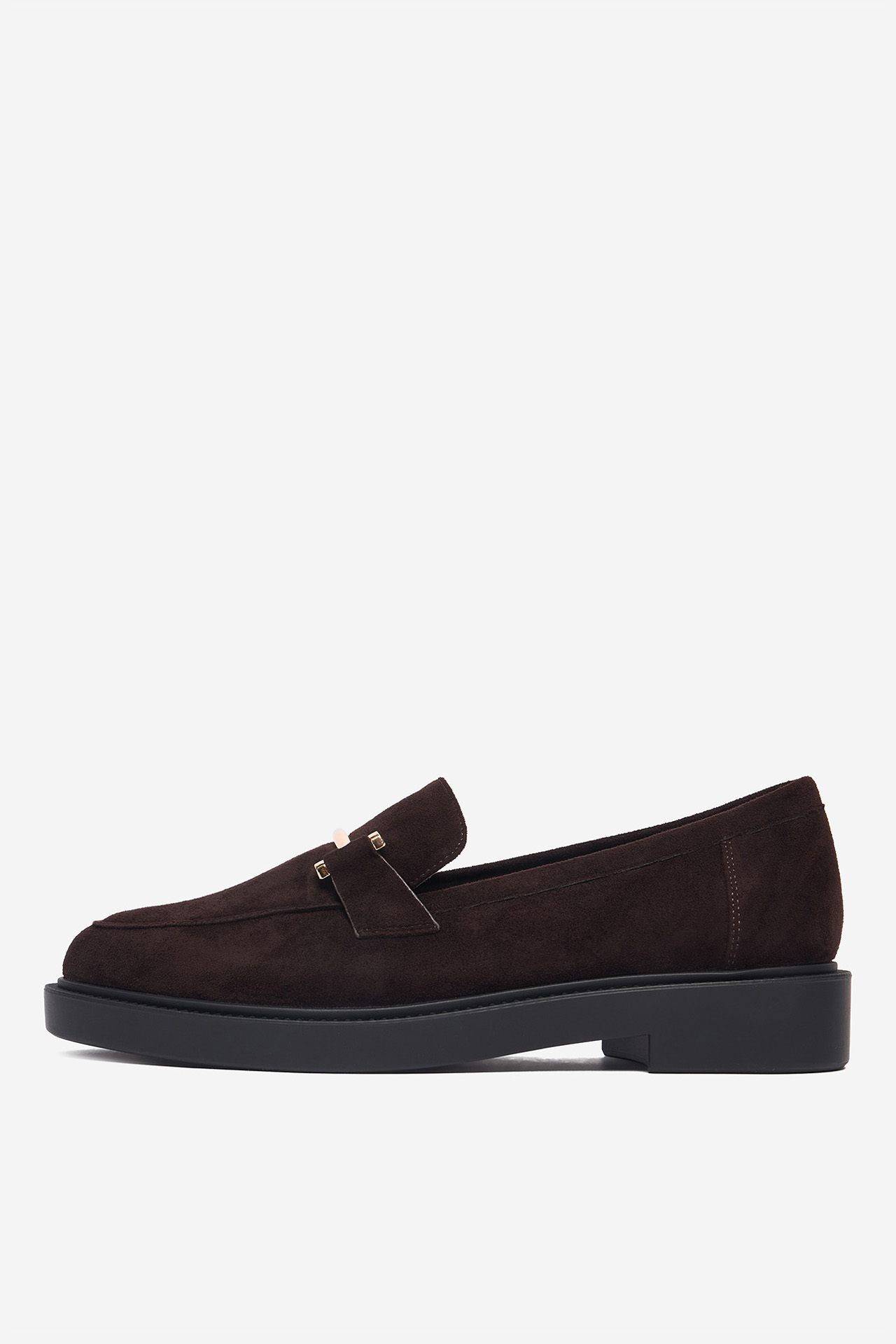 Loafersy Hnědá