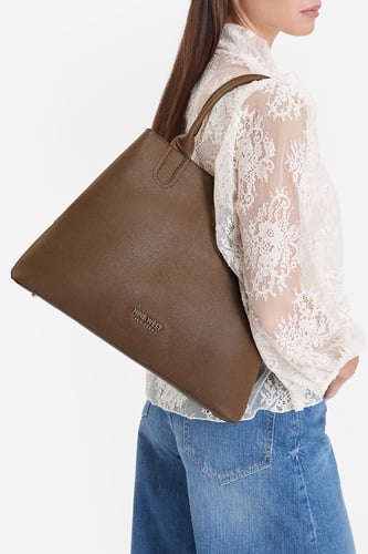 Kabelka NINE WEST CEO-ILCHESTER PLACE-LH22273 Hnedá