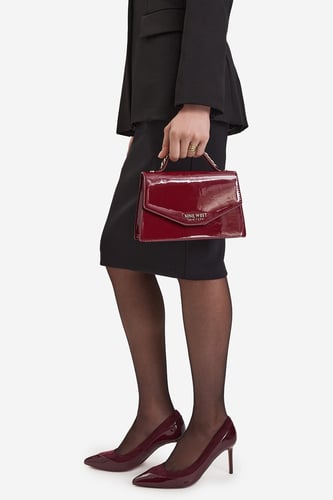 Сумка З Ремінцем NINE WEST CEO-LUSTED ROAD-LH22260 Бордовий