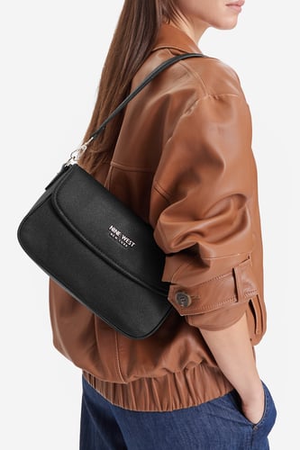 Сумка З Ремінцем NINE WEST CEO-SAVILLE ROW-LH22271 Чорний