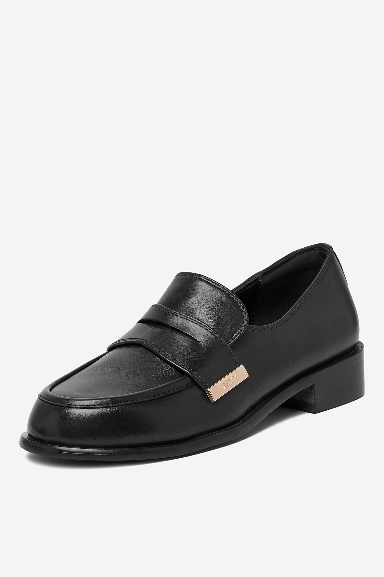 Loafersy Černá