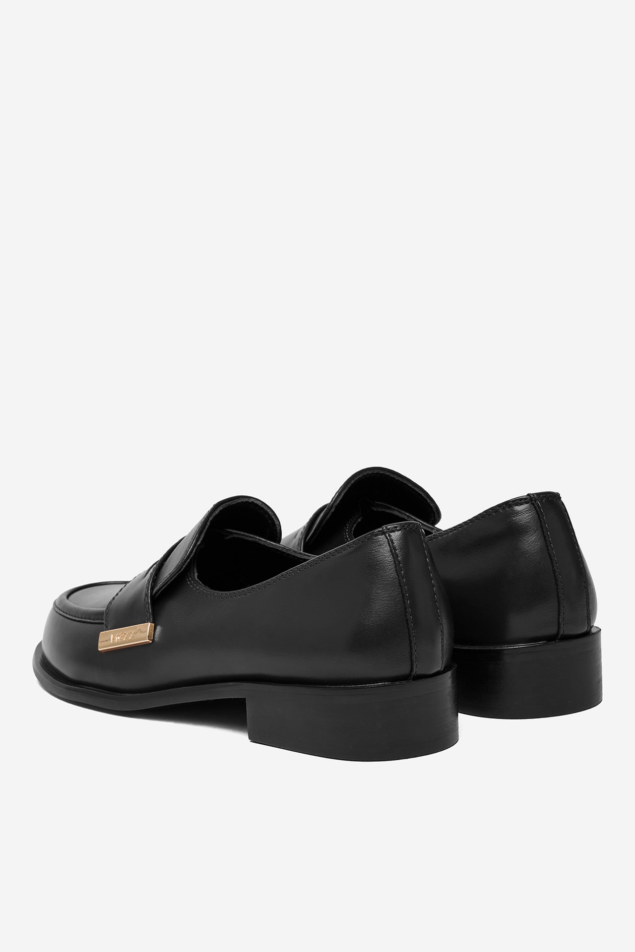 Loafersy Černá