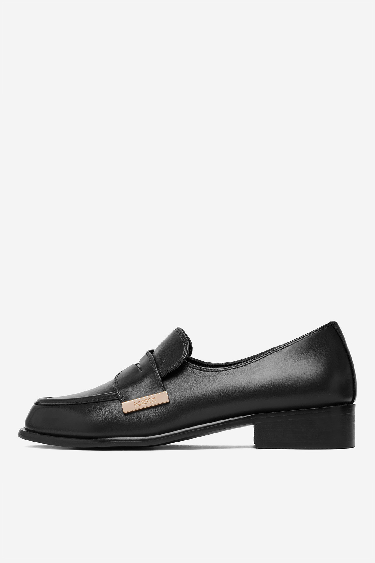 Loafersy Černá