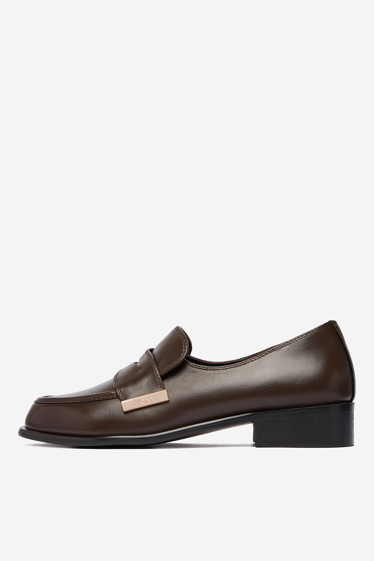 Loafersy Hnědá
