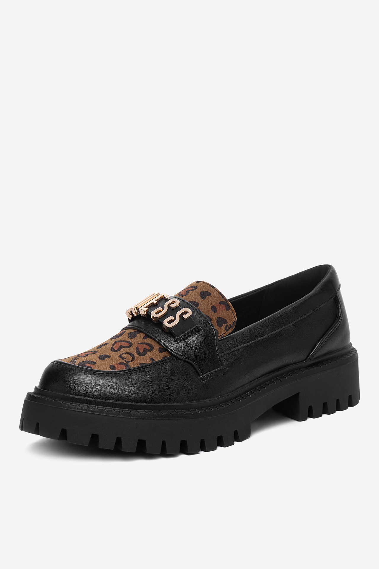 Loafersy Černá