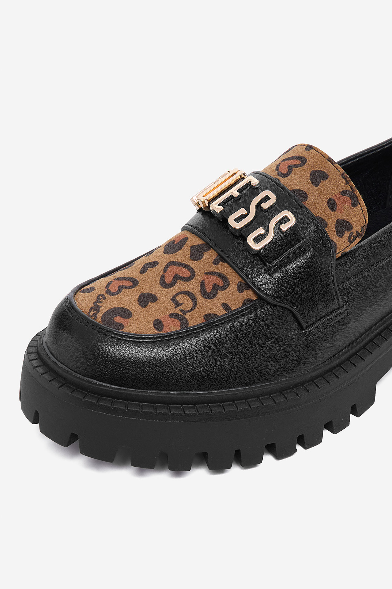 Loafersy Černá