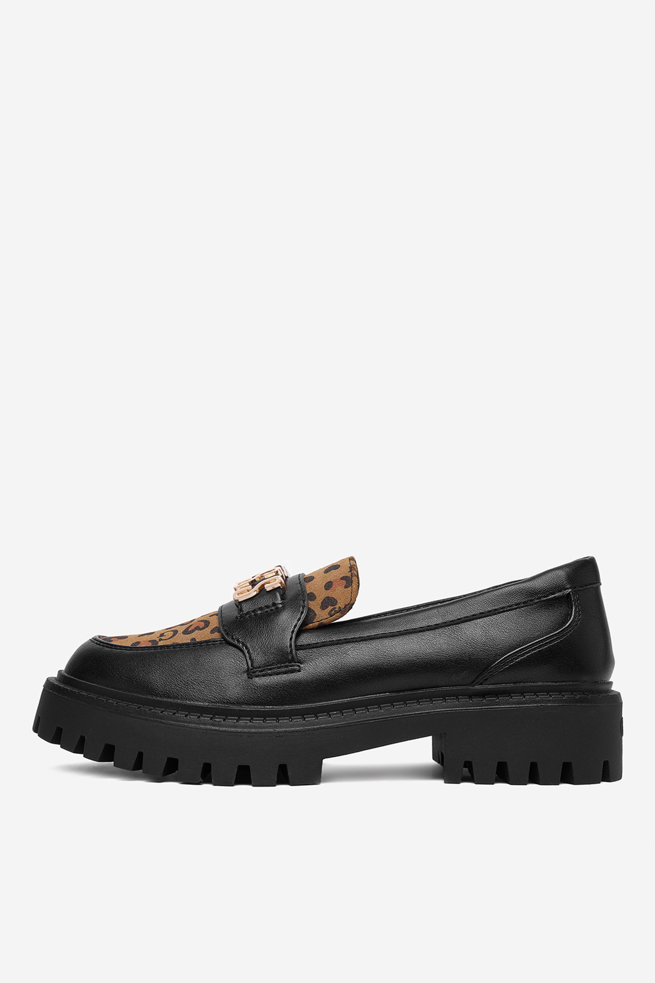 Loafersy Černá