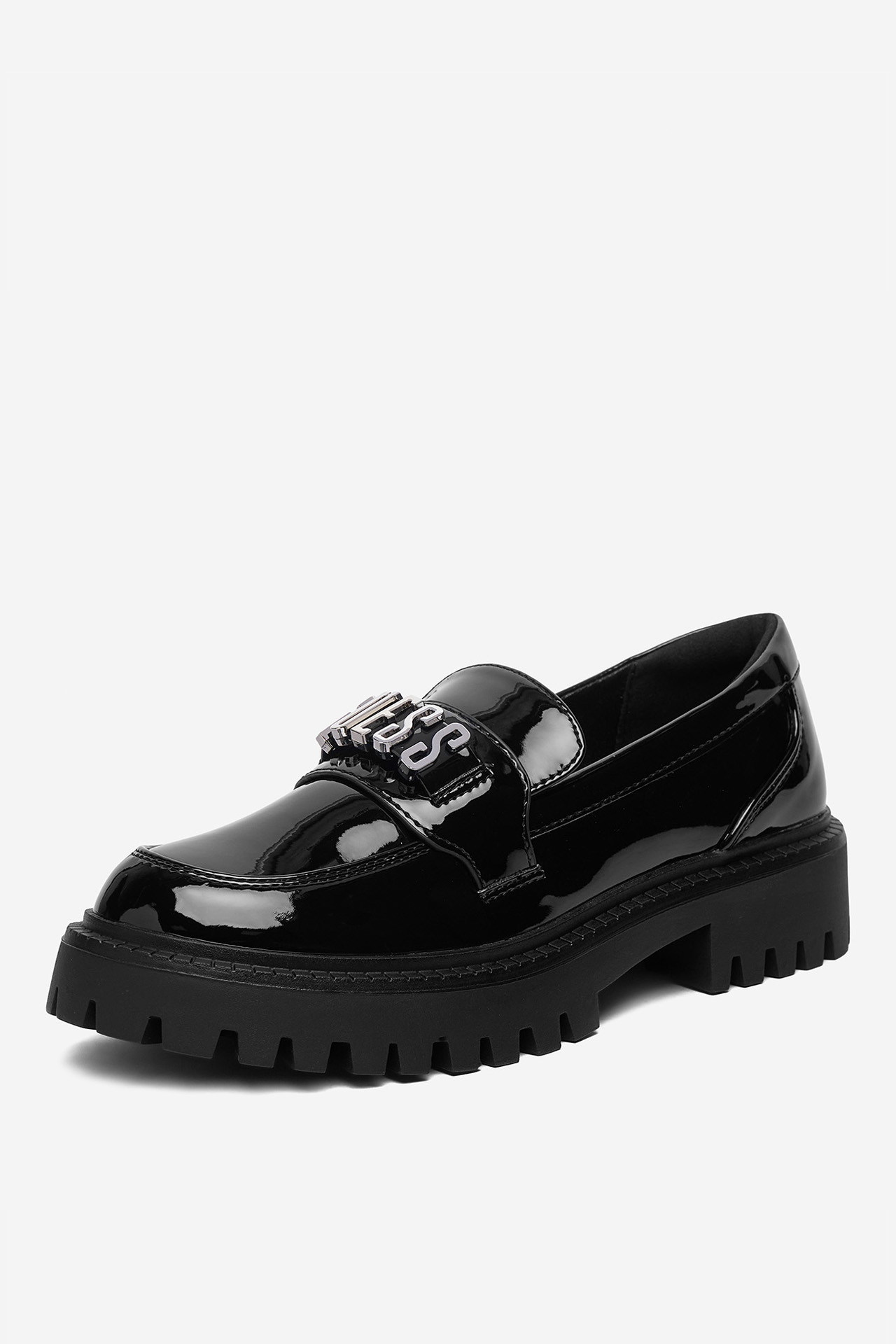 Loafersy Černá