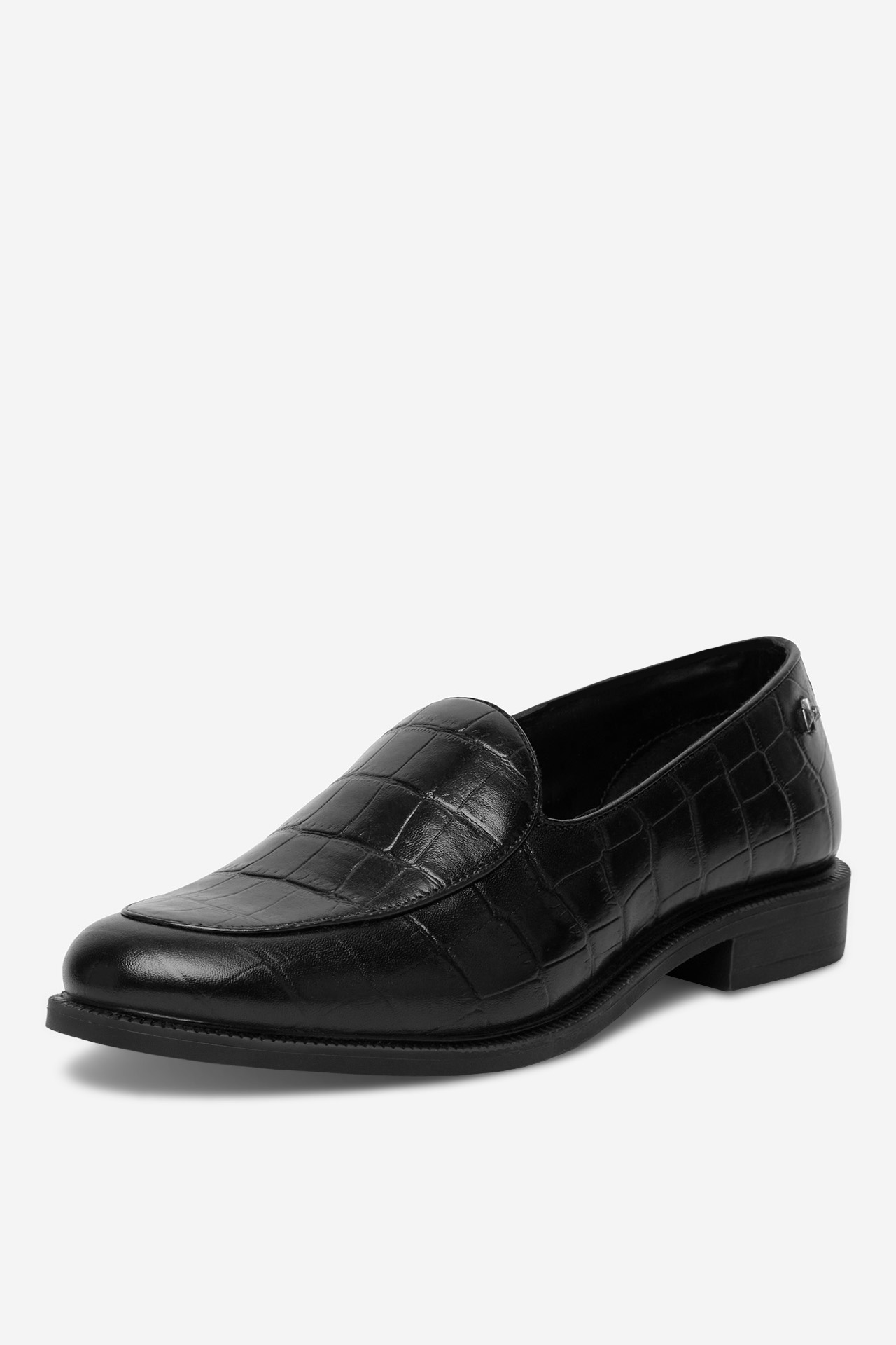 Loafersy Černá