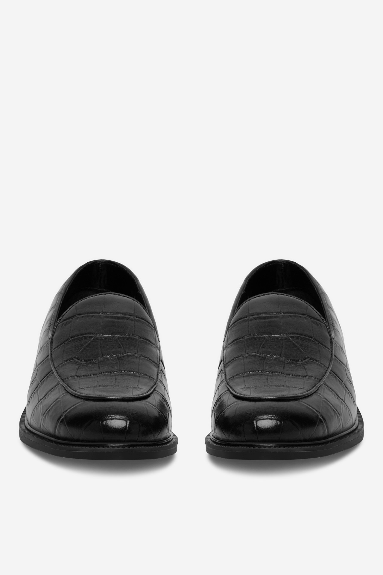 Loafersy Černá