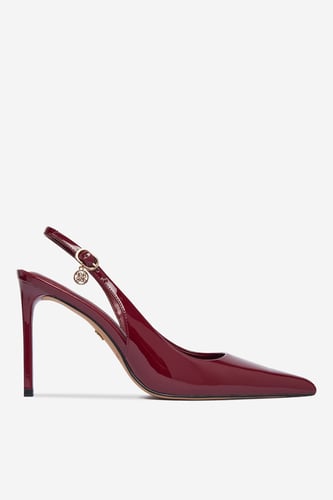 Lodičky NINE WEST EO-TS6384-01 Vínový