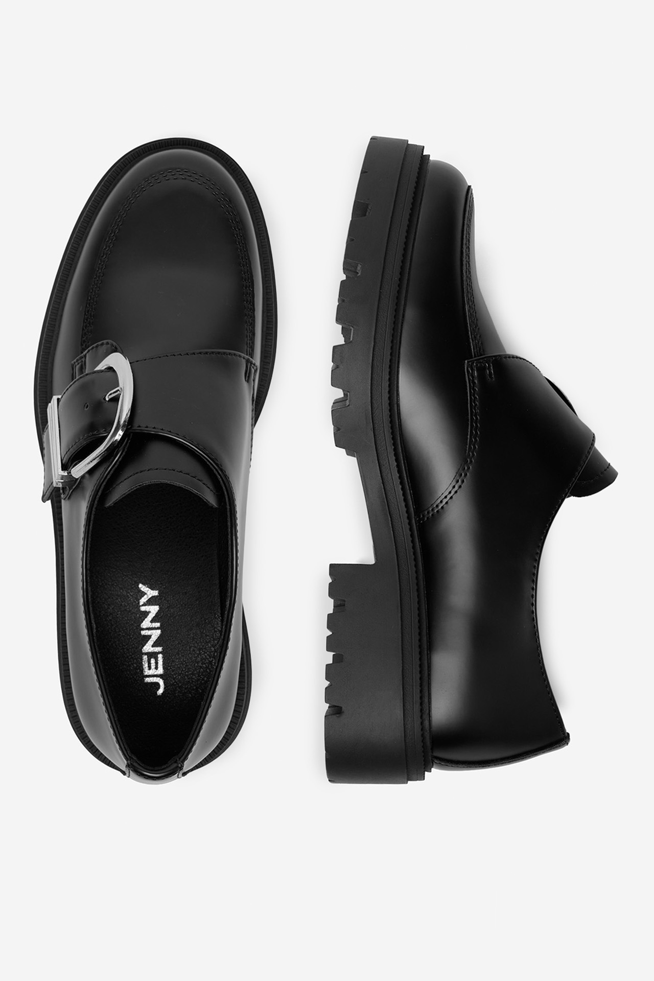 Loafersy Černá
