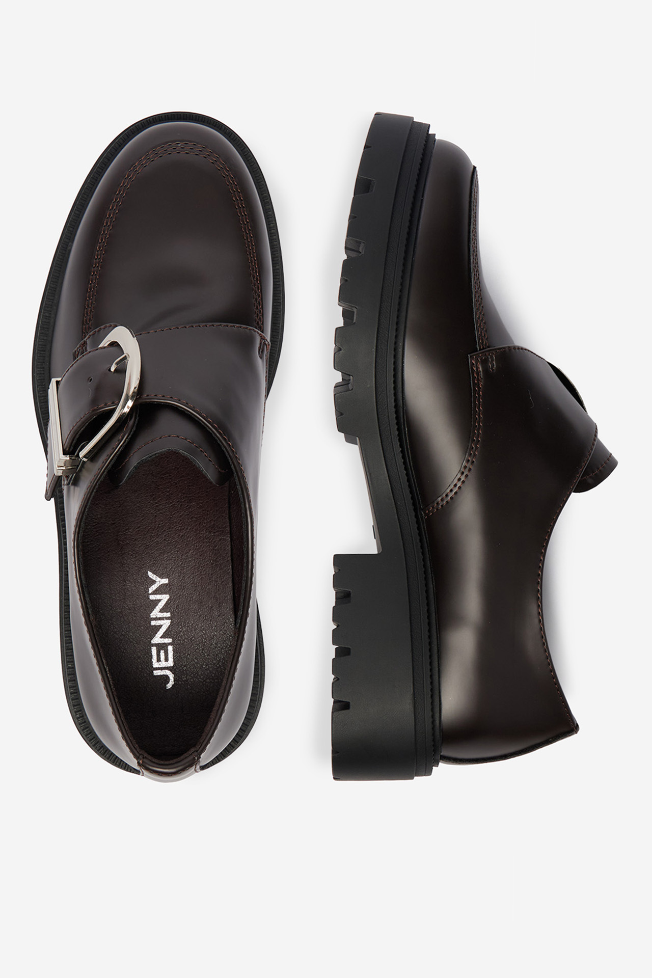 Loafersy Vínový